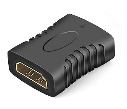 HDMI Extender Female to Female Coupler Adapter for HDTV, Laptop PC, Projector and etc - Black
