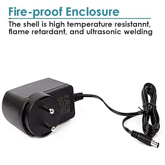 12V 2 Amps Compact DC Switch Mode Power Adapter/Supply for LED Striplight, CCTV Camera, DC Motor, Battery Charging, Vending Machine, Toys, Electronic Piano & Printer