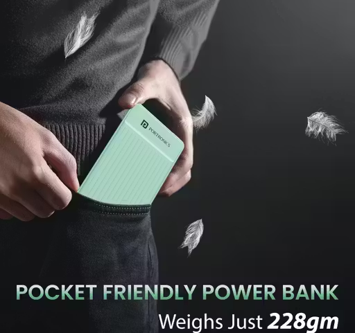 Portronics Luxcell B 10K 10000 mAh 22.5W Fast charging Power Bank