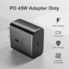 45W PD Fast Charging Adapter | Type-C Power Delivery Wall Charger