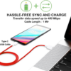 KDM UT65 (Orginal Branded) Super Flash USB to Type C cable – 120W- Fast Charging & Data Sync Cable - WARP/VOOC/FLASH Support