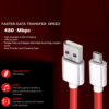 ARmax - 6A Fast Charging USB to Type-Micro/ V8 Fast Charging & Data Transfer Cable, 40W
