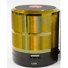 Today Offer - MZ Mini Wireless Bluetooth Speaker with Electroplating Round Speaker | Wireless Power Button Controlled,Fm USB Aux Tf Long Lasting Battery & Quick Charge