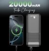 Kratos Legend Champ Power Bank 20000mAh, Fast Charging 22.5W, Triple Output