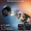 pTron Bassbuds Spark in-Ear TWS Earbuds with Stereo Sound