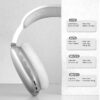 P9 Headphones Bluetooth Headphone on Ear 4 Hours Playback Active Noise Cancellation