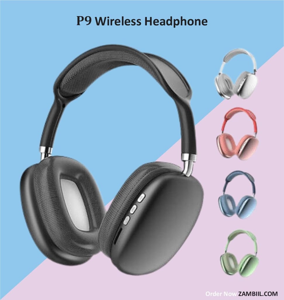 P9 Headphones Bluetooth Headphone on Ear 4 Hours Playback Active Noise Cancellation